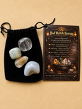 Bad Witch Energy Crystal Kit ~ Citrine Amazonite Clear Quartz Blue Lace Agate