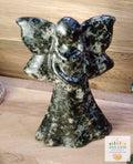 Preseli Bluestone Angel Carving – Natural Crystal Figurine Ancient Energy