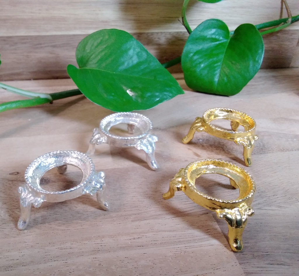 Sphere Display Stand Small Size Princess Design Gold Color