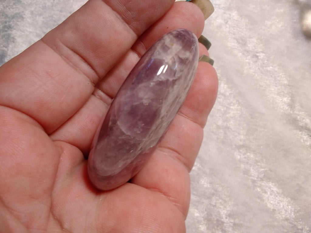 Palm stone Amethyst ~
