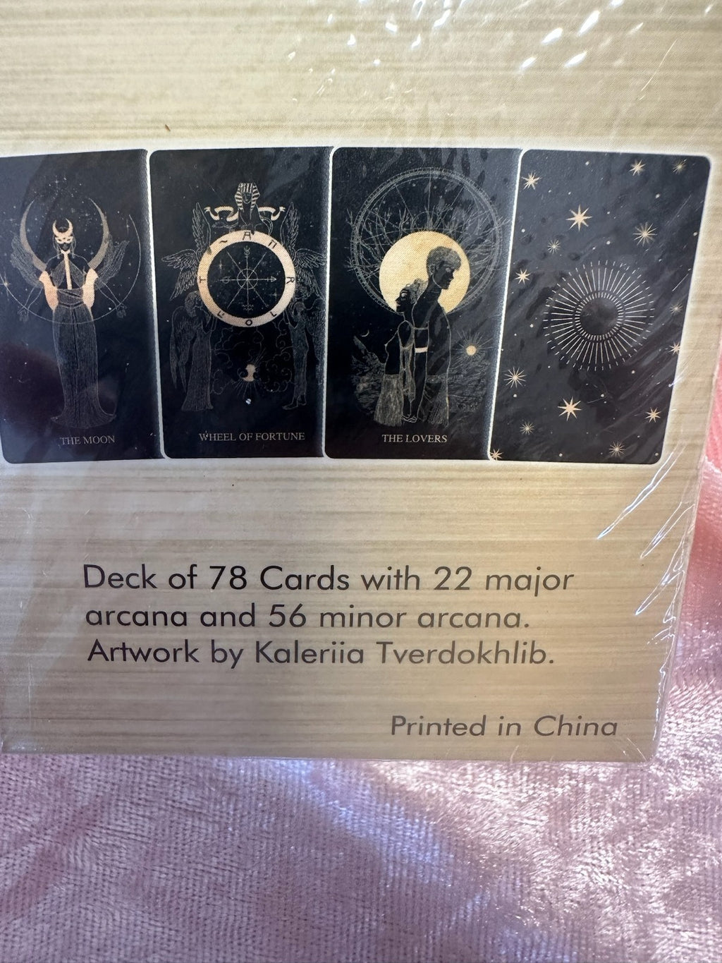 ASTRAL GATE Tarot Card Deck – 78 Cards with Artwork by Kaleriia Tverdokhlib
