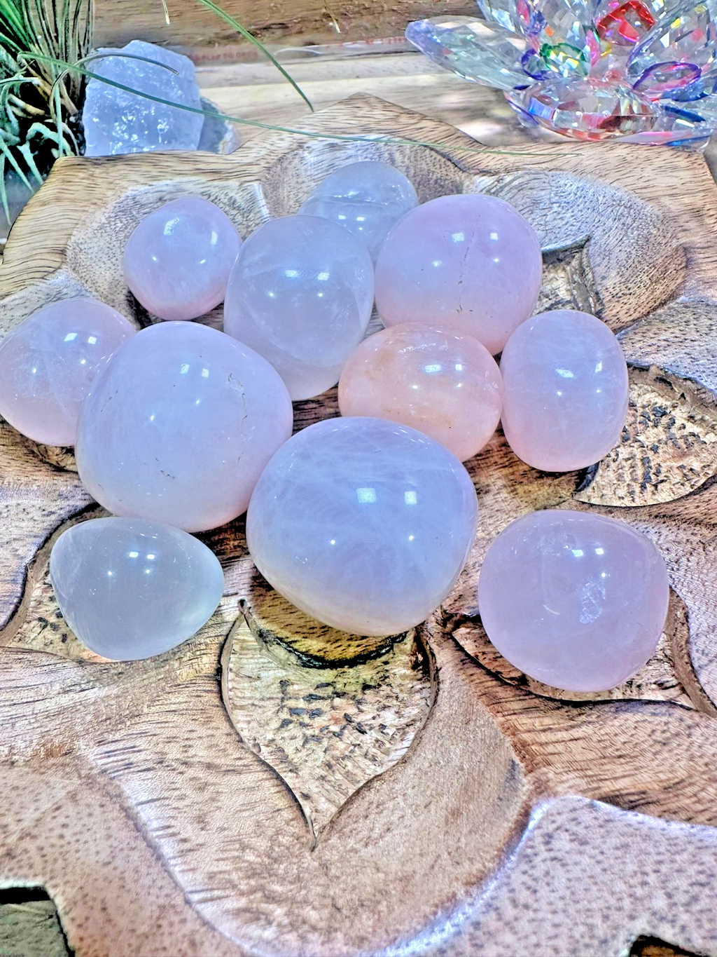 Rose Quartz Tumble ~ 100 gm ~ Natural Tumbled and Polished ~ Australia