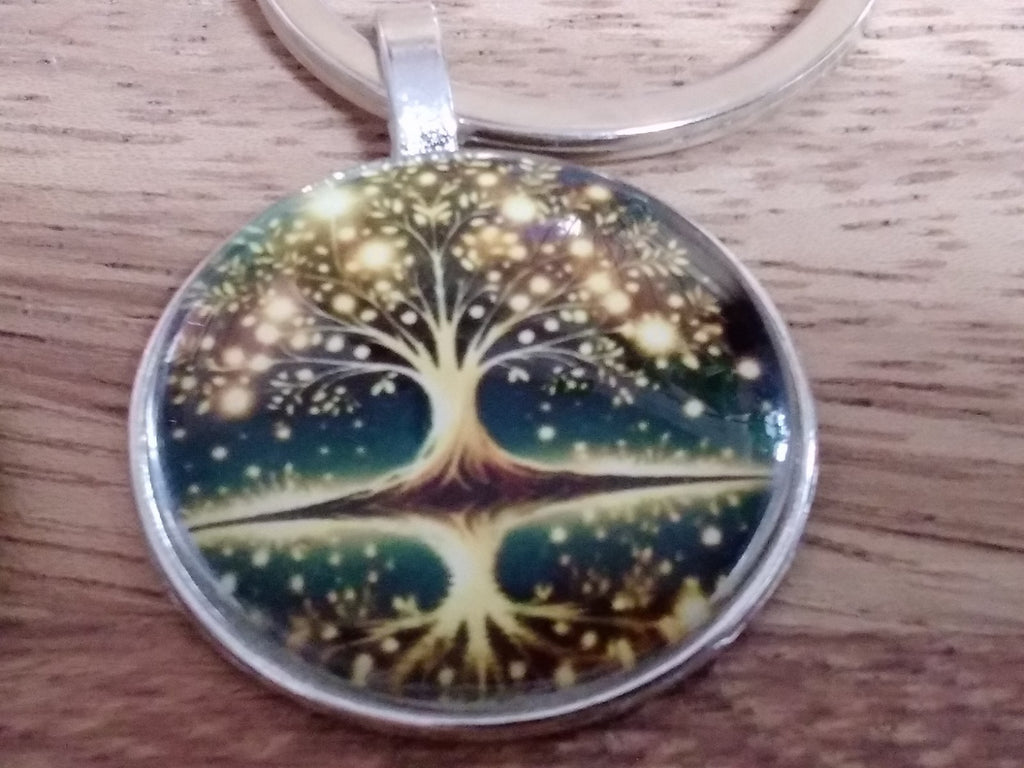 Tree of Life ~Gorgeous ~ Key ring ~ Keychain ~ Spiritual Keyrings – Silver