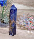Sodalite Tower ~ 10 cm ~ Crystal Generator ~ Blue Stone Healing Crystal ~ 114 g