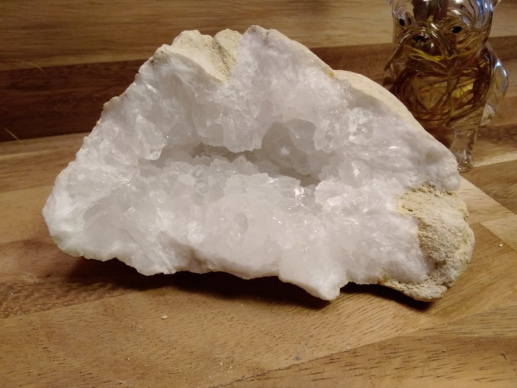 1 Large x Natural Quartz / Crystal Geode Break Your Own Geodes ~ Crystal Caves
