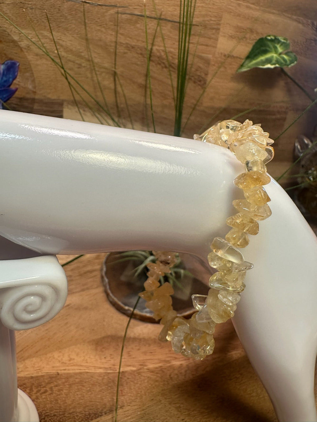 Citrine Bracelet – Elastic ~ Abundance • Positivity • Confidence