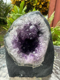 Large Amethyst Geode Crystal Cave ~ Natural Druzy Healing Stone ~ 1.9 kg
