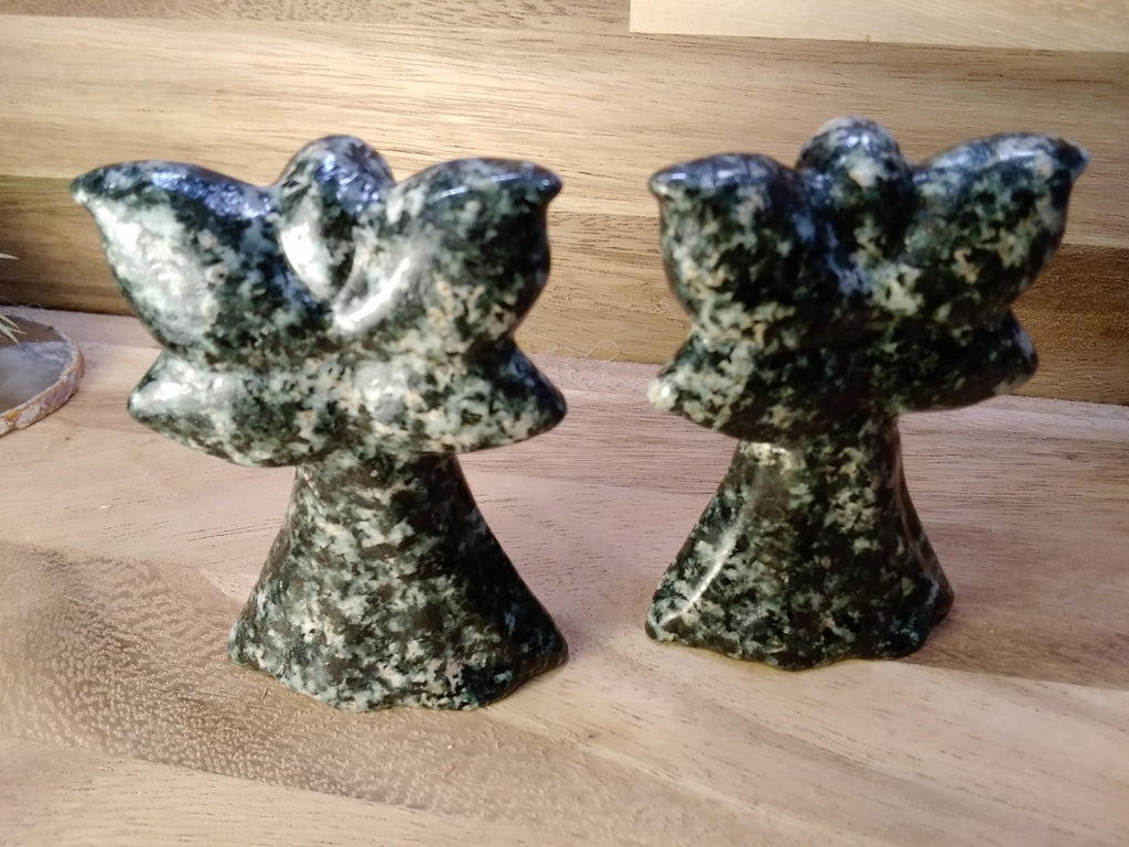 Preseli Bluestone Angel Carving – Natural Crystal Figurine Ancient Energy