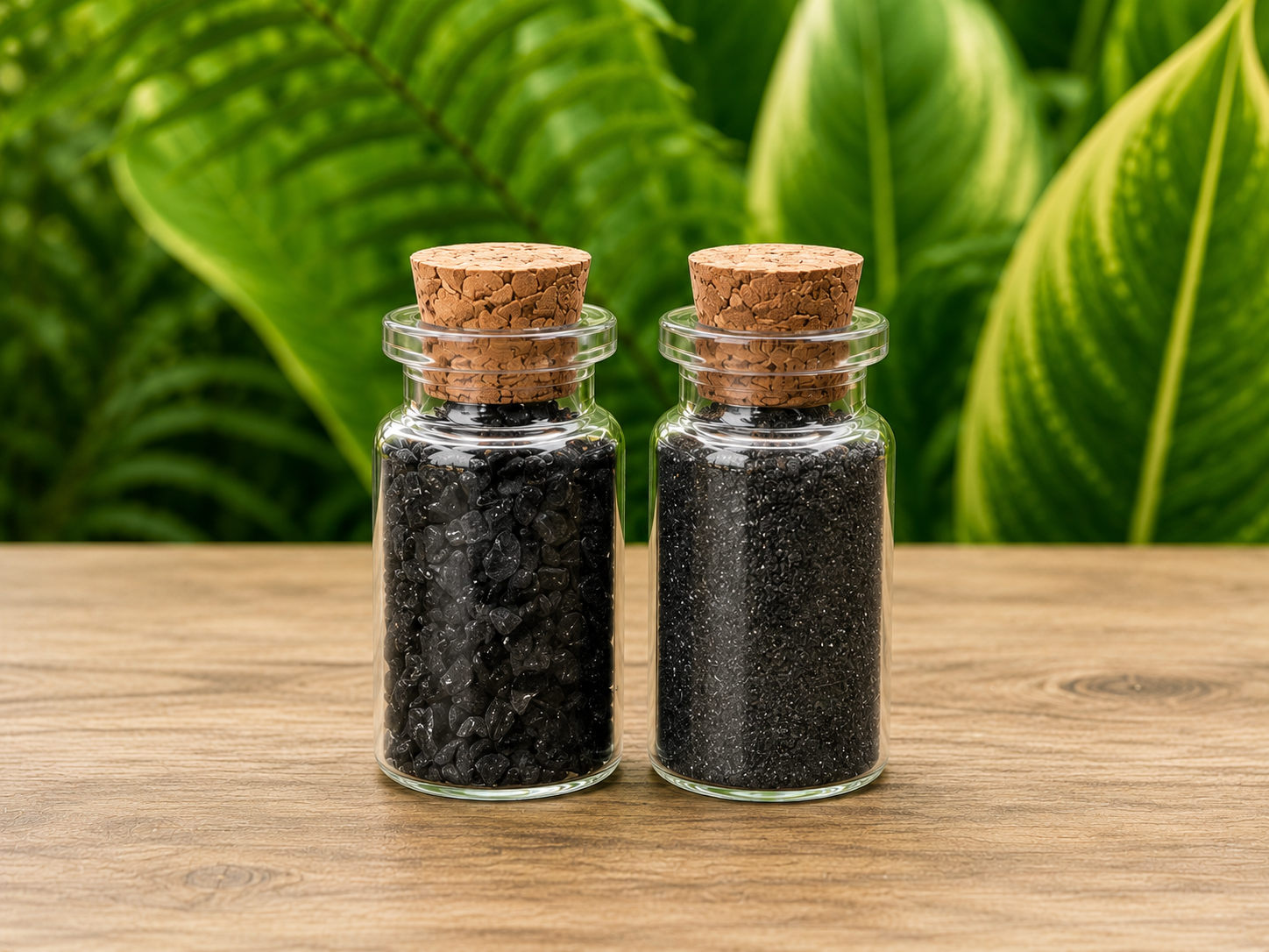 Mini Fine Ground Black Witch's Salt Wicca Pagan Protection Ritual Magic