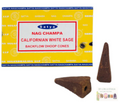CALIFORNIAN WHITE SAGE ~ REGULAR DHOOP INCENSE CONES ~packet of 10