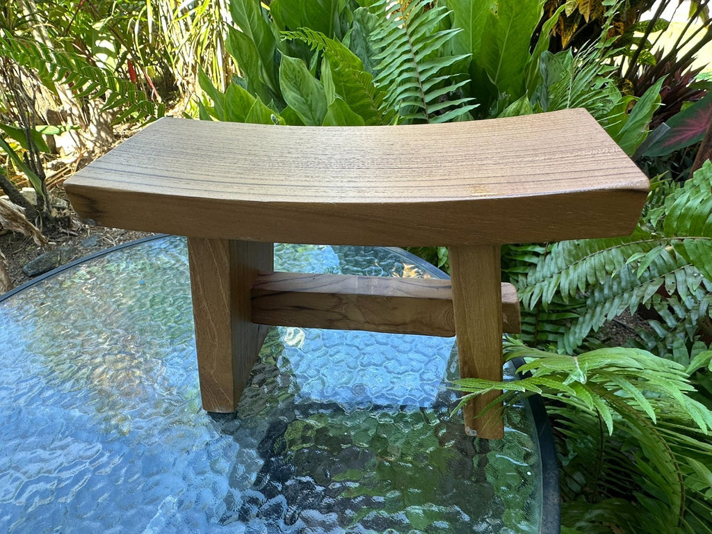 Japanese Style Wooden Altar Stand Solid Timber Display Bench Crystal Bonsai Tabl