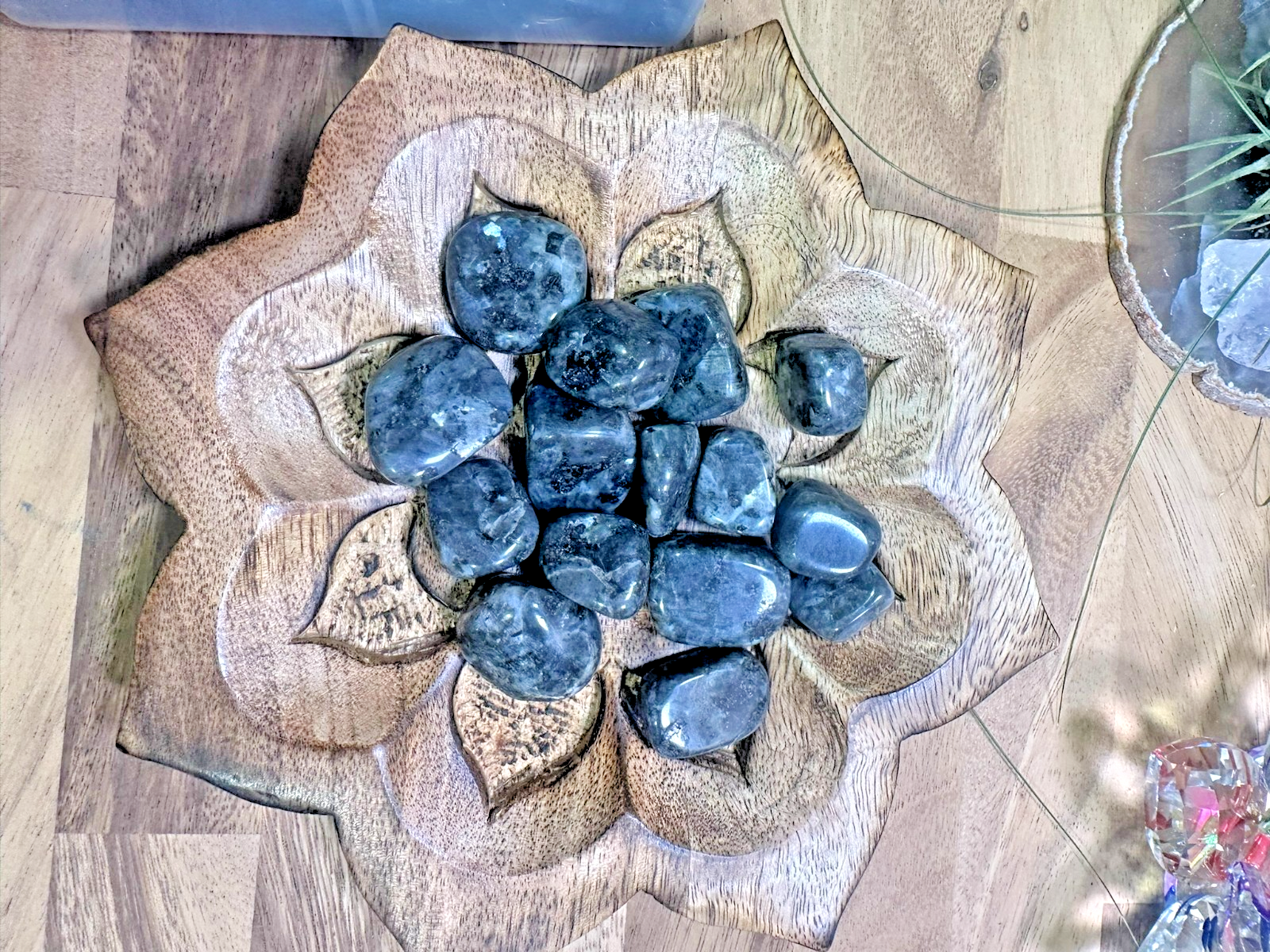 Larvikite Tumble ~ 100 gm ~ Natural Tumbled and Polished ~ Australia