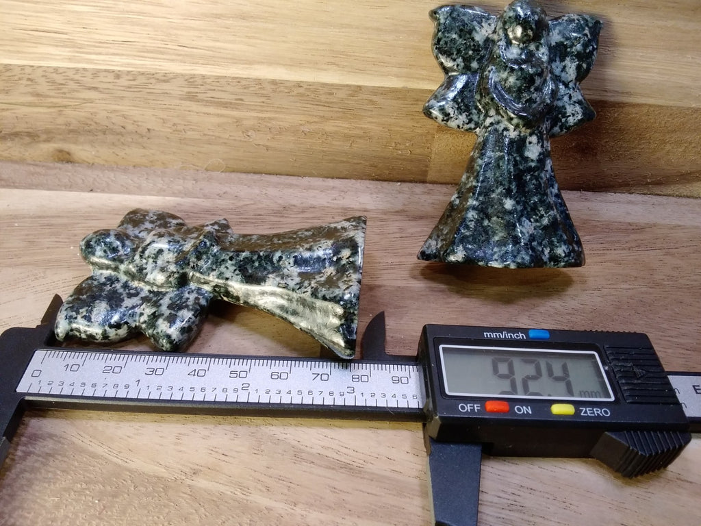 Preseli Bluestone Angel Carving – Natural Crystal Figurine Ancient Energy