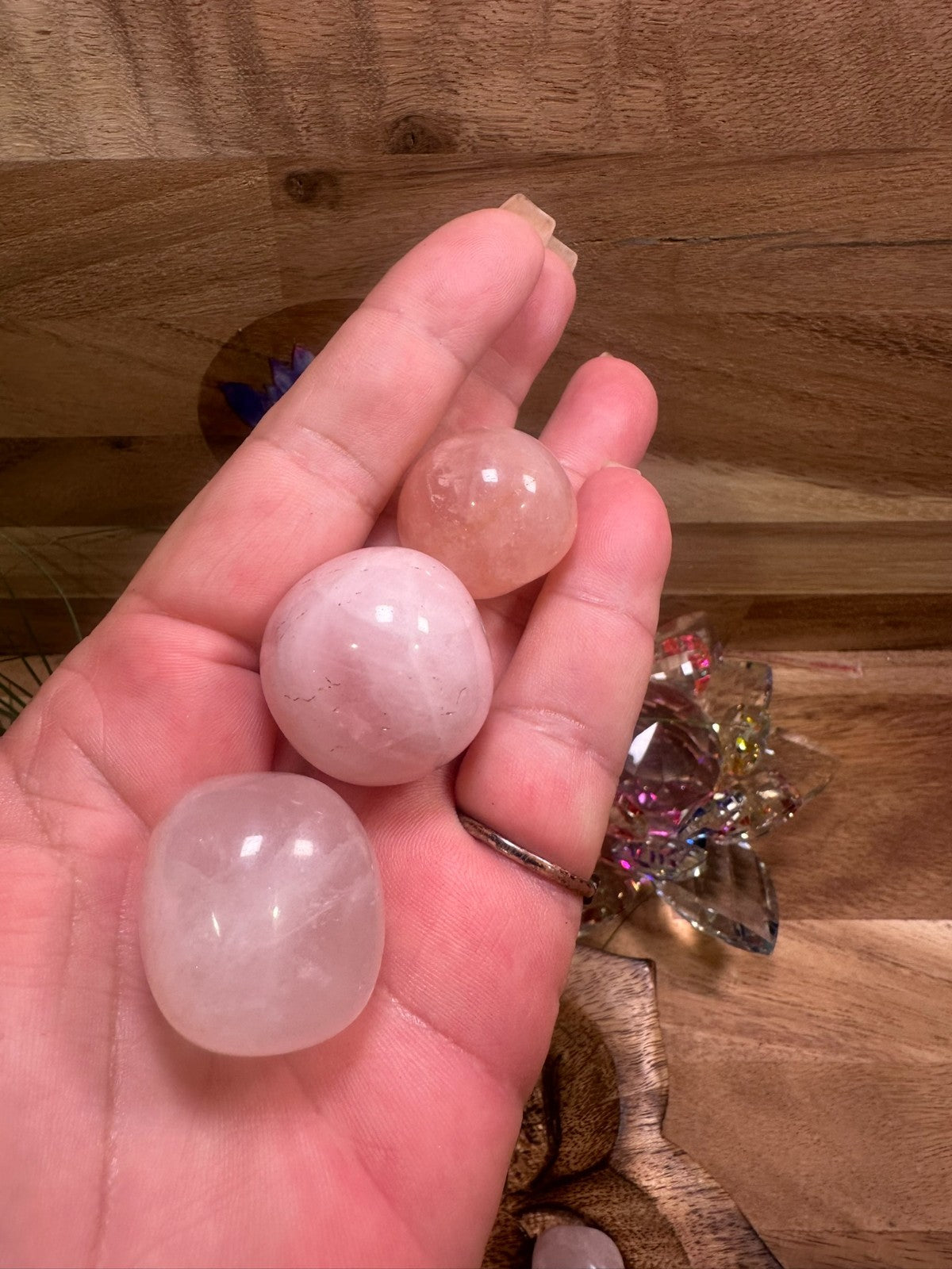 Rose Quartz Tumble Stone~ each ~ Natural Stone Tumbled and Polished ~ Australia
