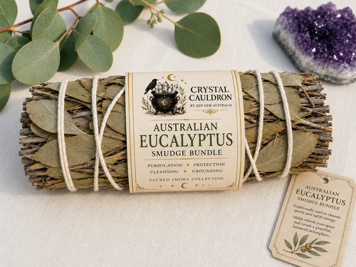 Australian Eucalyptus Smudge Bundle Natural Cleansing Smoke Stick Ritual Herb
