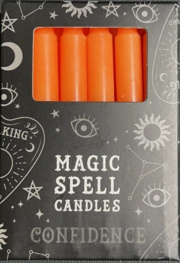 Magic Spell Candles Pack of 12 10cm Ritual Manifestation Wicca Meditation Candle