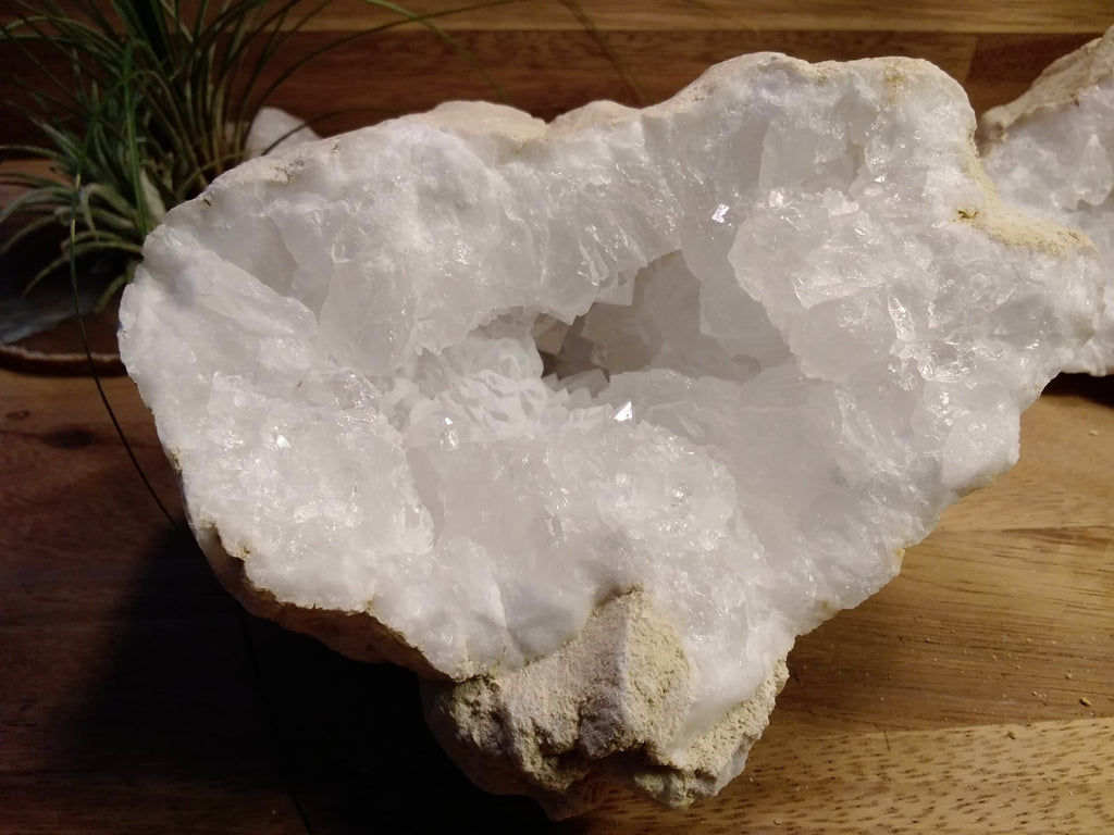 1 Large x Natural Quartz / Crystal Geode Break Your Own Geodes ~ Crystal Caves
