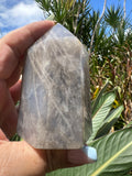 Blue Rose Quartz Tower Generator Crystal Point Healing Stone Natural Polished ~B