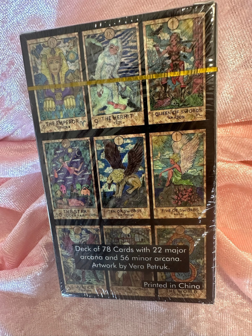 Fantasy World  Tarot Card Deck – 78 Cards with Artwork by Vera Petruk