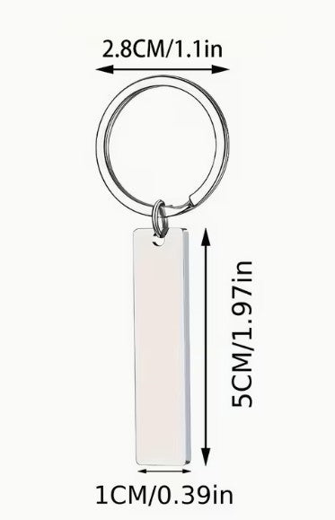 Just Breathe & Lotus ~ Key ring ~ Keychain ~ Spiritual Keyrings – Silver
