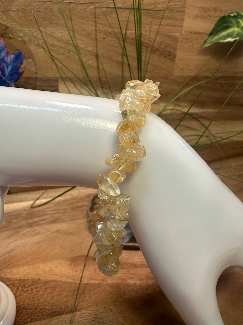 Citrine Bracelet – Elastic ~ Abundance • Positivity • Confidence