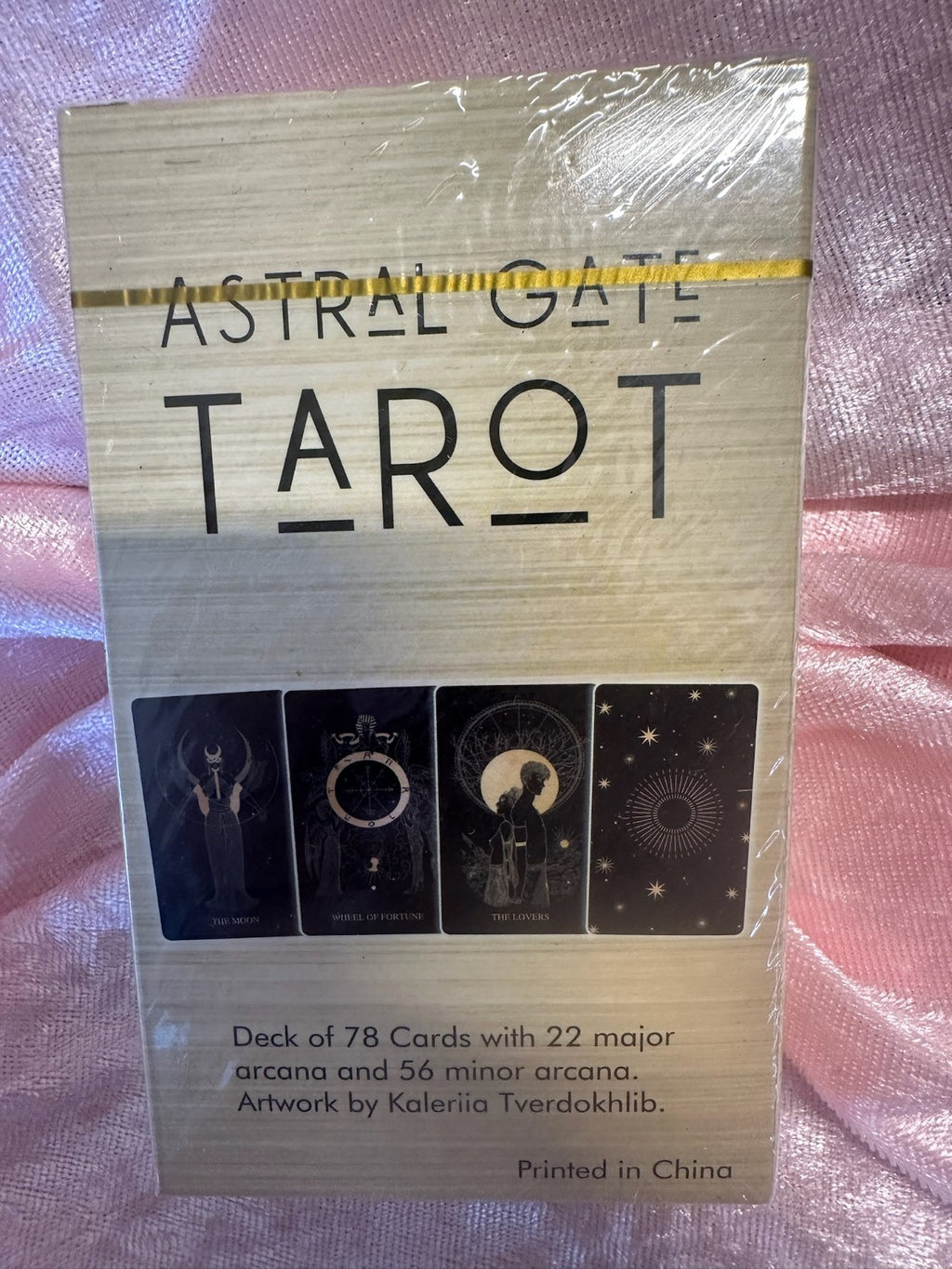 ASTRAL GATE Tarot Card Deck – 78 Cards with Artwork by Kaleriia Tverdokhlib