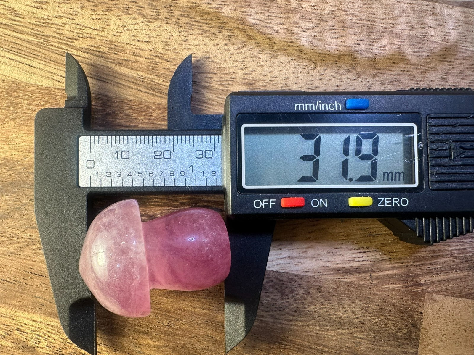 Fluorite Mushroom Carvings – Mini Crystal 25-35 gms Clarity • Focus • Protection