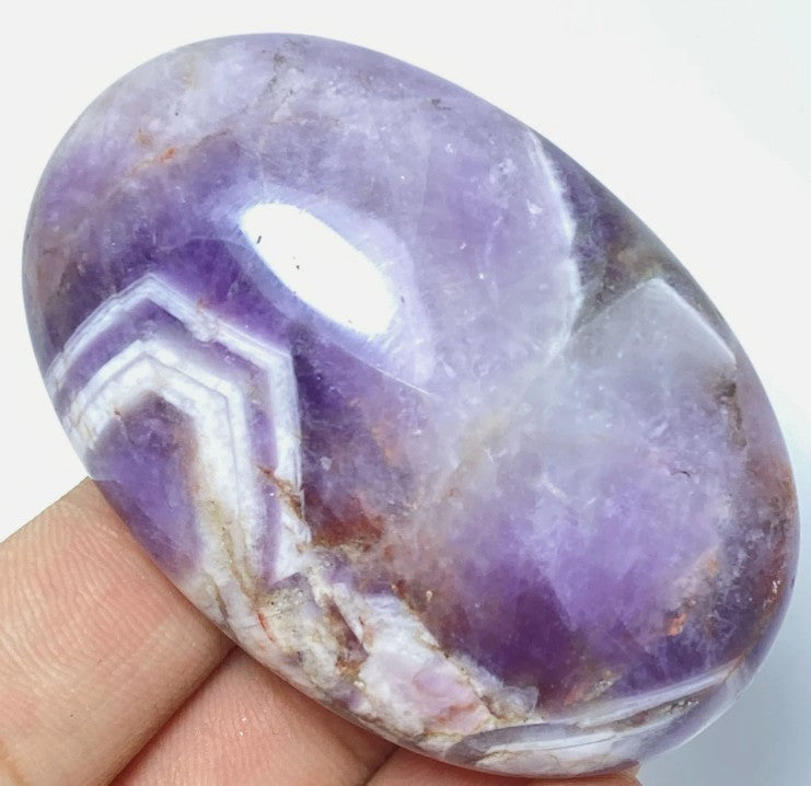 Palm stone Amethyst ~
