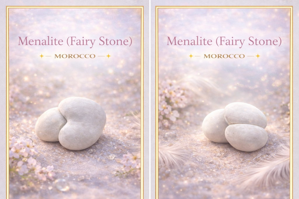 Menalite (Goddess / Fairy Stone) – Natural Concretion – Morocco ~ Collectors