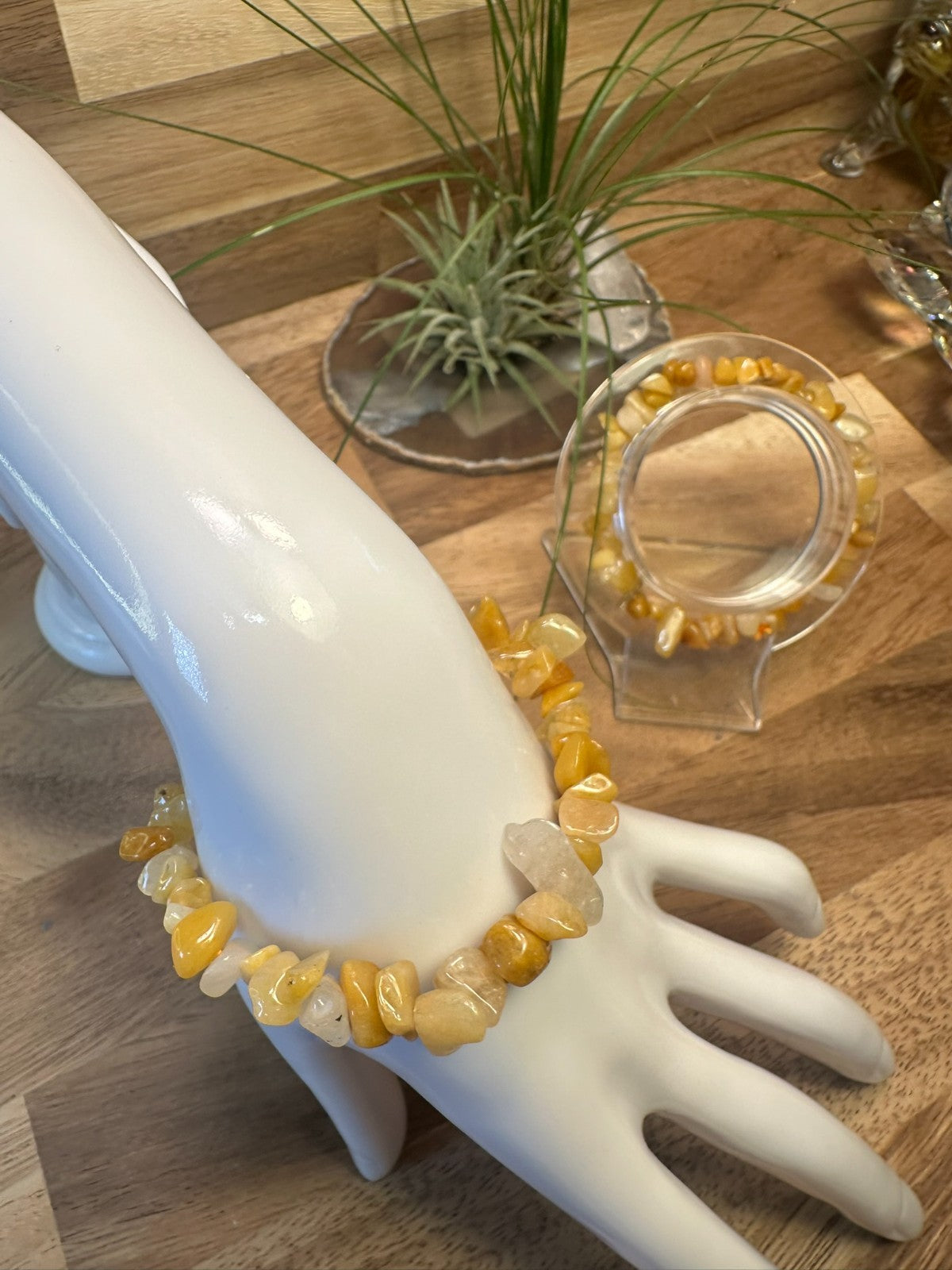 Yellow Jasper Bracelet – Elastic ~ Confidence • Stability • Positive Energy