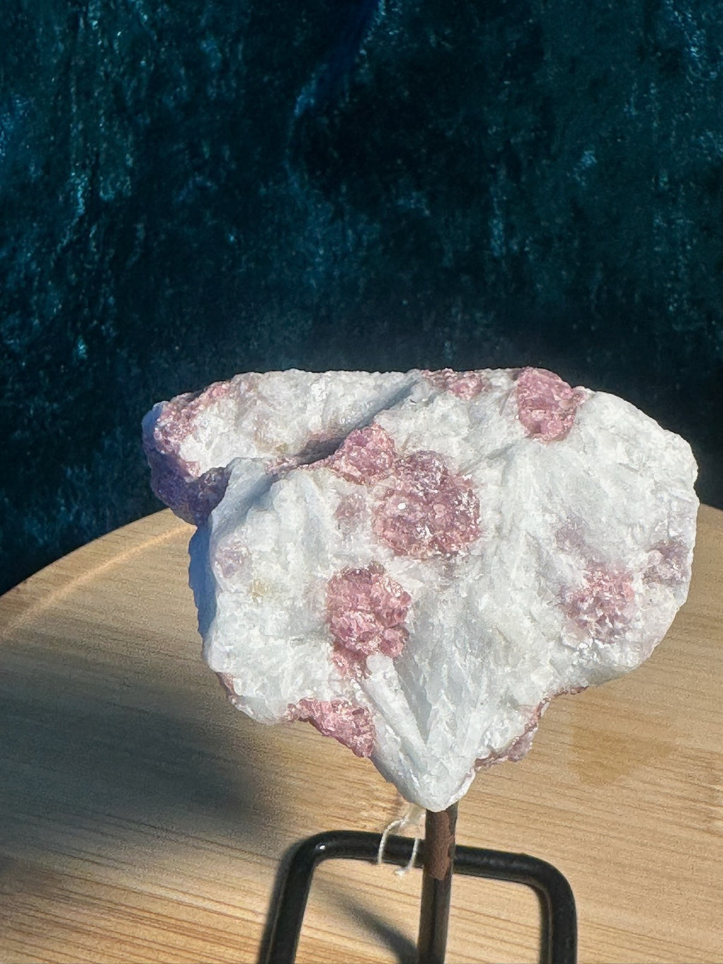 Pink TOURMALINE in Feldspar ~ 262 gms ~Natural Crystal Healing Gem ~ Brazil