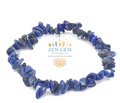 Sodalite Crystal Chip Bracelet – Elastic ~ Clarity • Truth • Calm Communication