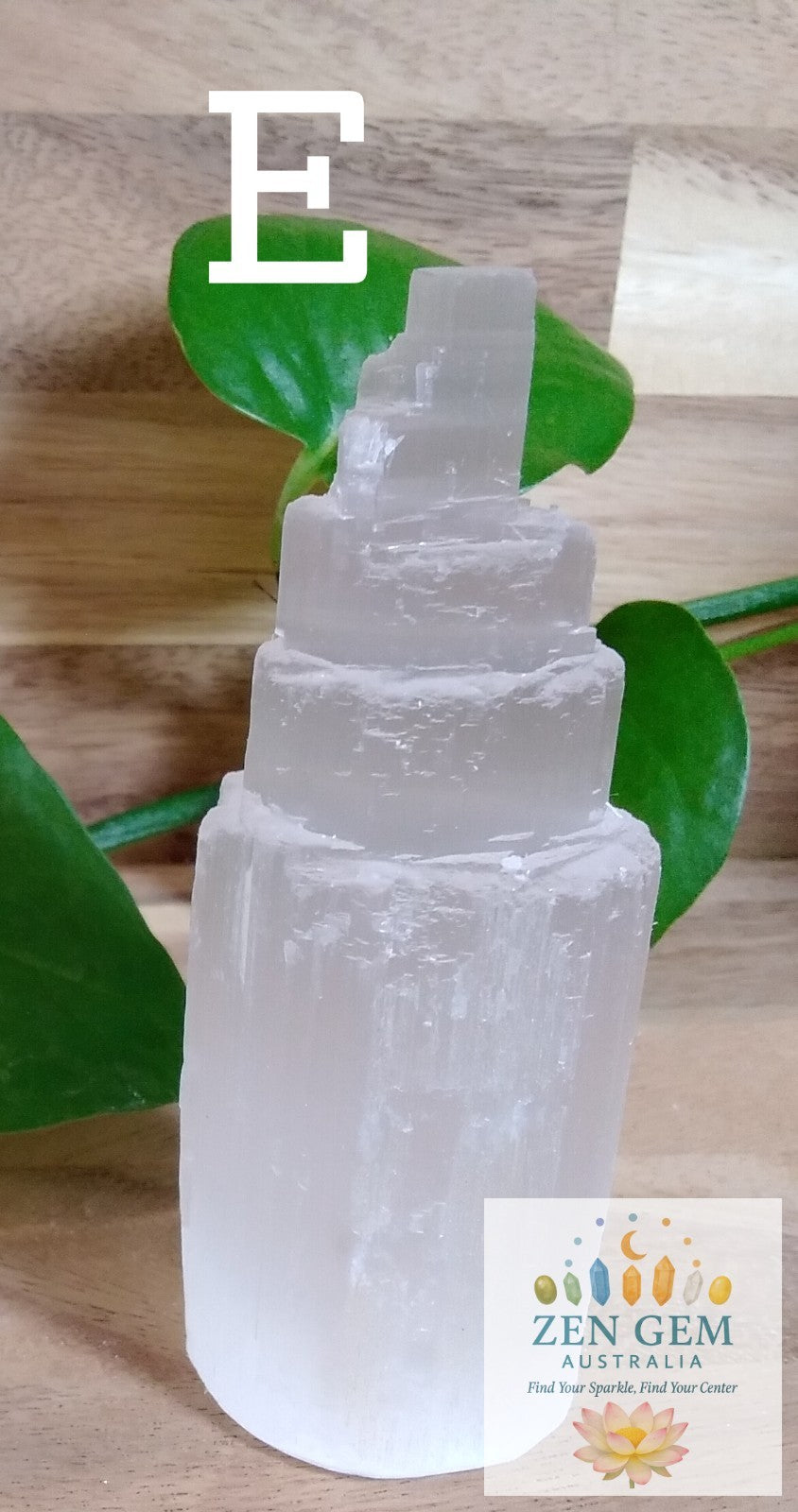 Selenite Mini Tower ~ High Grade Selenite From Morocco ~ 10 cm Generators