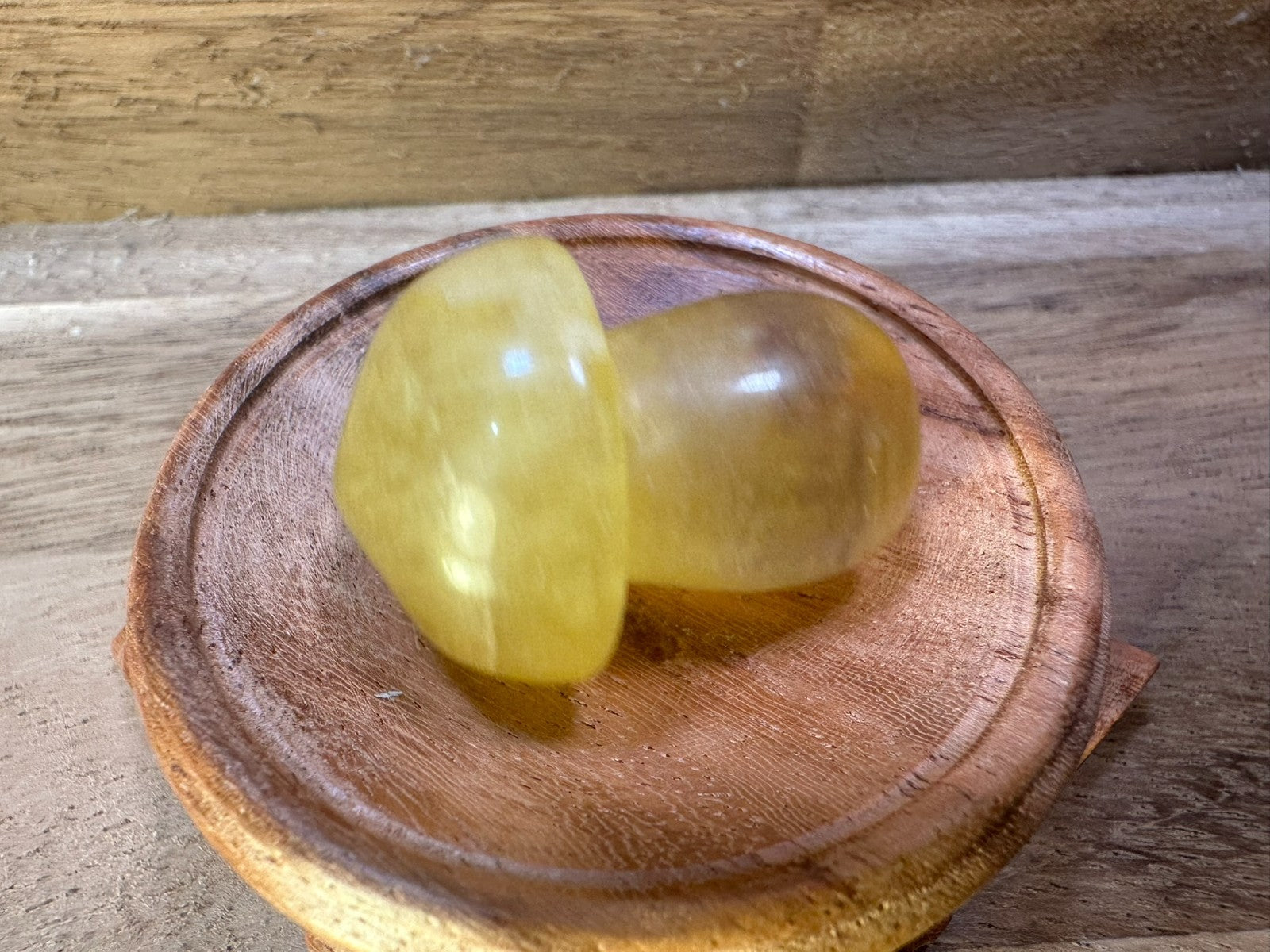 Fluorite Mushroom Carvings – Mini Crystal 25-35 gms Clarity • Focus • Protection